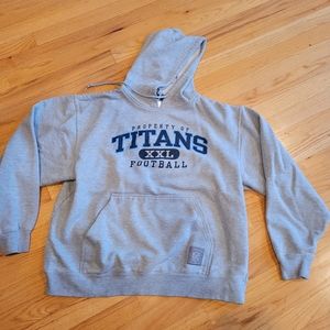 Tennessee Titans Grey Hoodie Unisex Size L
